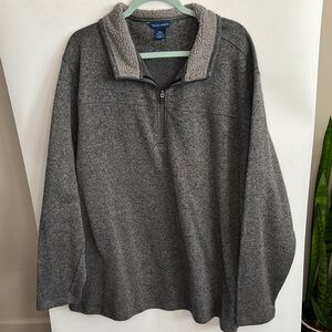 Falls Creek Gray Fleece Pullover